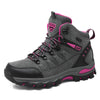 Women's Winter Hiking Boots - Breathable Ankle-High Trekking Shoes for Outdoor Adventures