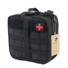 TACTIFANS Tactical First Aid Pouch - MOLLE Compatible IFAK Medical Kit Bag