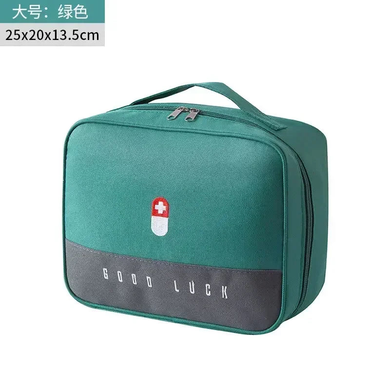 Portable Medical Organizer Bag - Waterproof First Aid Storage Kit