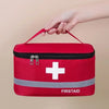 Premium First Aid Kit Organizer - Portable Emergency Medical Storage Bag