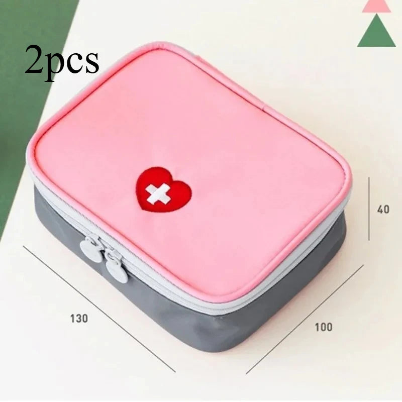 Large Empty First Aid Kit - Portable Emergency Medical Organizer