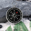 Portable Aluminum Pocket Compass for Outdoor Navigation