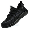 Men's Steel Toe Safety Shoes - Lightweight Puncture-Proof Work Boots for Construction
