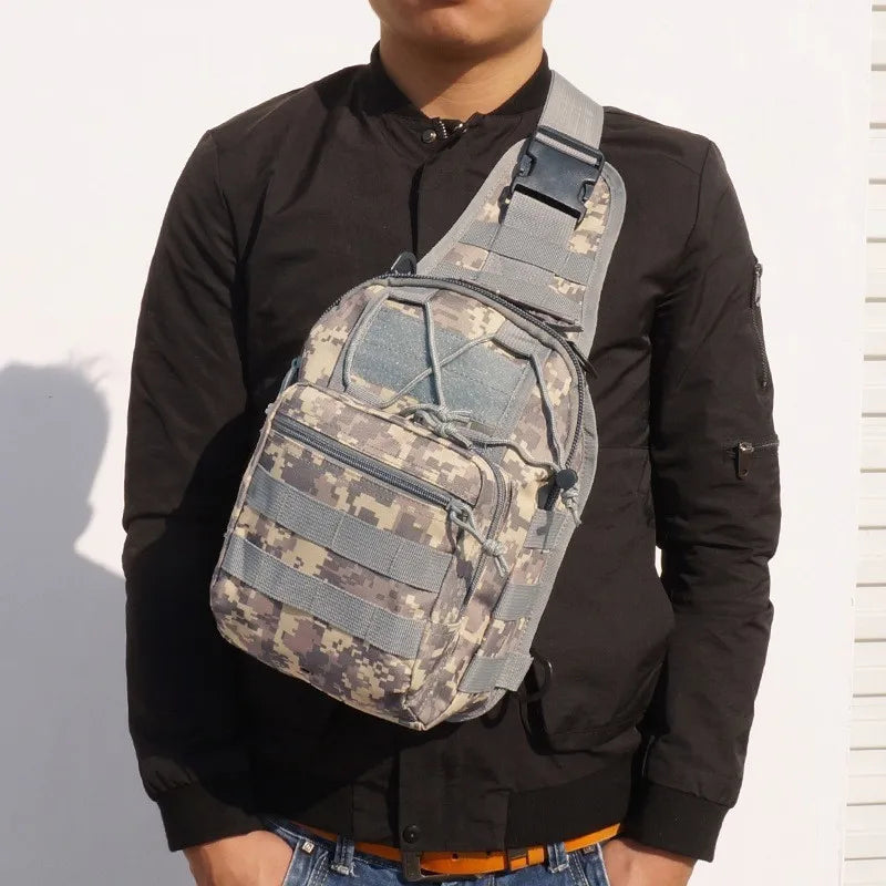 Tactical Sling Bag - Waterproof EDC Shoulder Backpack for Outdoor & Hiking