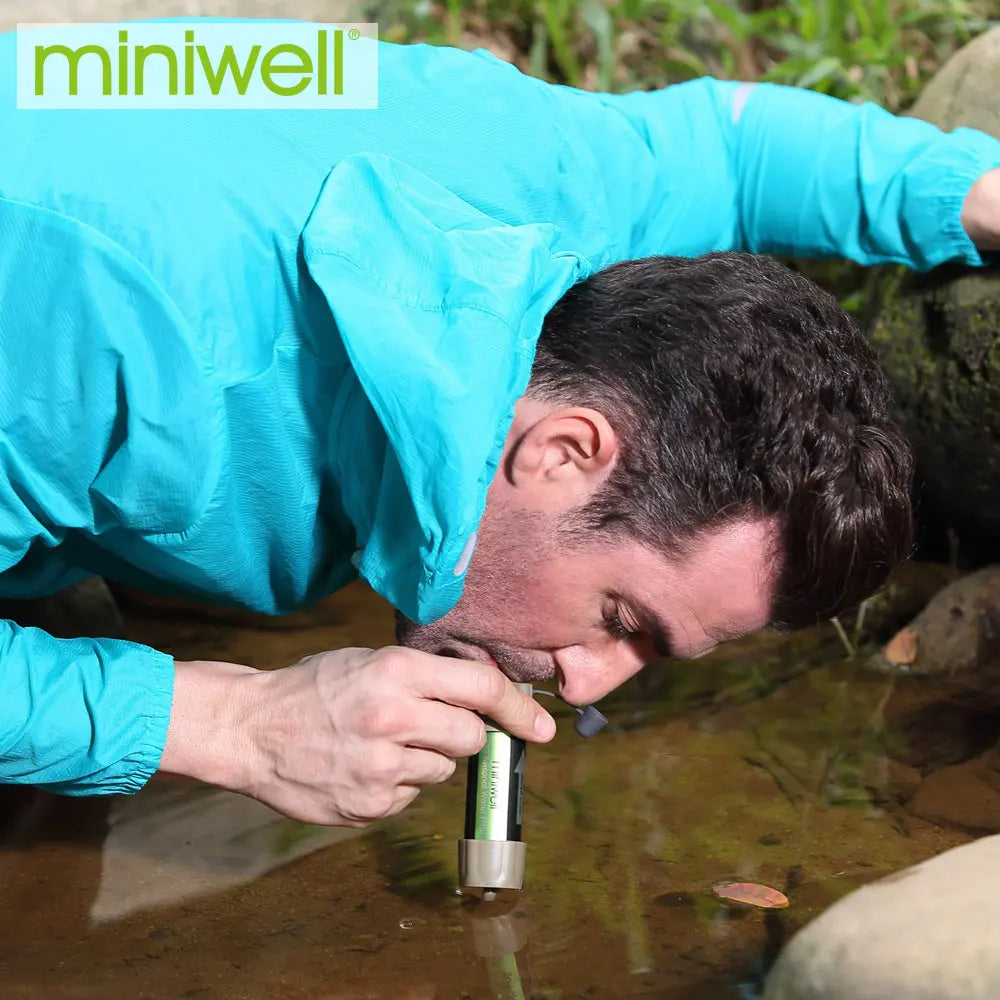 Miniwell Portable Outdoor Water Filter - Emergency Survival Purification System