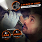 NICRON B22W Pen Flashlight - 120 Lumen High CRI Color Match LED Torch with Zoom