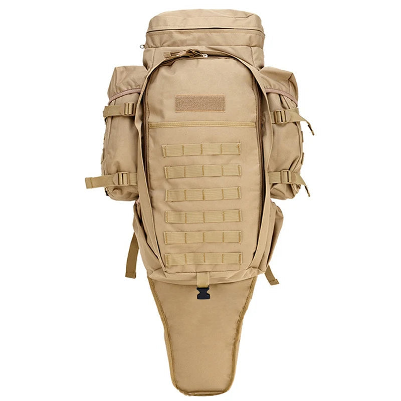 60L Waterproof Military Tactical Backpack - Heavy-Duty Rucksack for Hunting & Camping