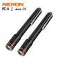 NICRON B22W Pen Flashlight - 120 Lumen High CRI Color Match LED Torch with Zoom
