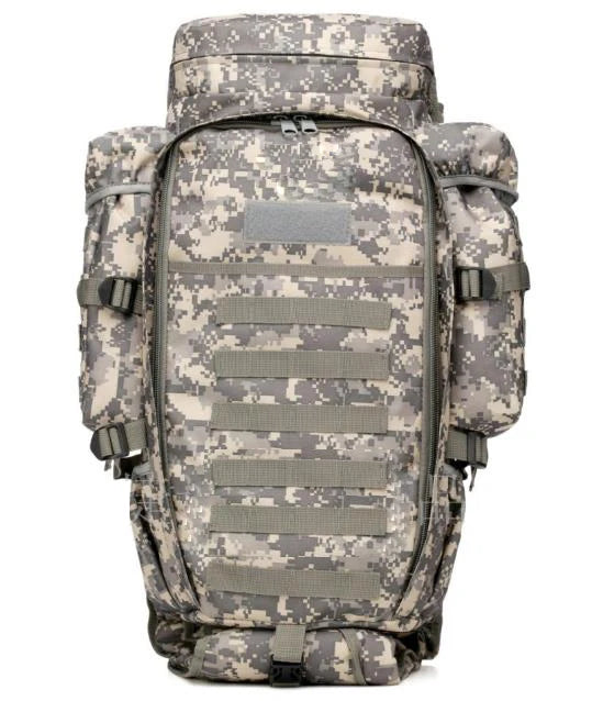 60L Waterproof Military Tactical Backpack - Heavy-Duty Rucksack for Hunting & Camping