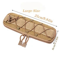 RUIZIH Tactical MOLLE Knife Pouch - EDC Utility Holder for Outdoor & Hunting