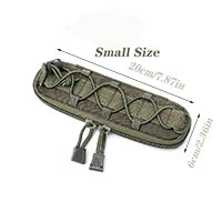 RUIZIH Tactical MOLLE Knife Pouch - EDC Utility Holder for Outdoor & Hunting