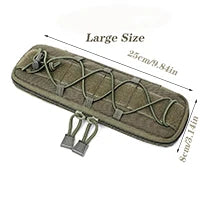 RUIZIH Tactical MOLLE Knife Pouch - EDC Utility Holder for Outdoor & Hunting