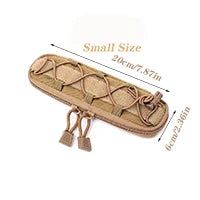 RUIZIH Tactical MOLLE Knife Pouch - EDC Utility Holder for Outdoor & Hunting