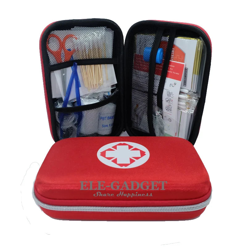 93-Piece Portable First Aid Kit - Complete Emergency Medical Bag for Home, Travel & Outdoor Sports