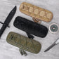 RUIZIH Tactical MOLLE Knife Pouch - EDC Utility Holder for Outdoor & Hunting