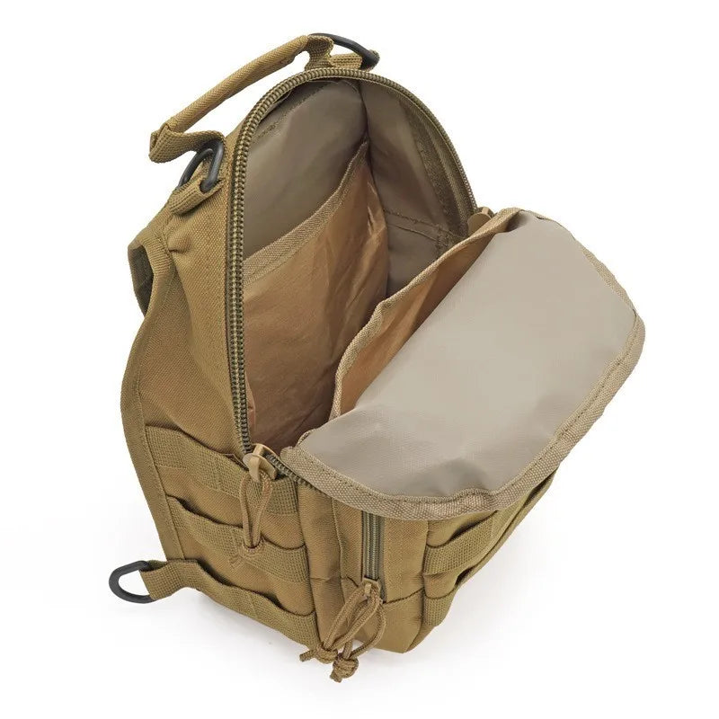 Tactical Sling Bag - Waterproof EDC Shoulder Backpack for Outdoor & Hiking