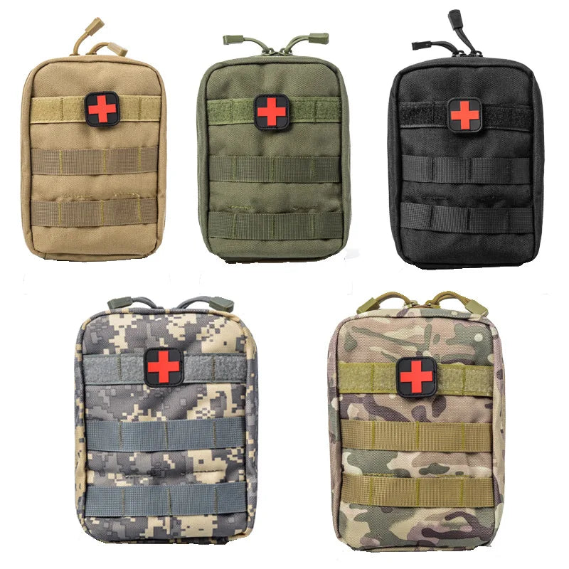Tactical First Aid Kit - MOLLE Emergency Medical Pouch