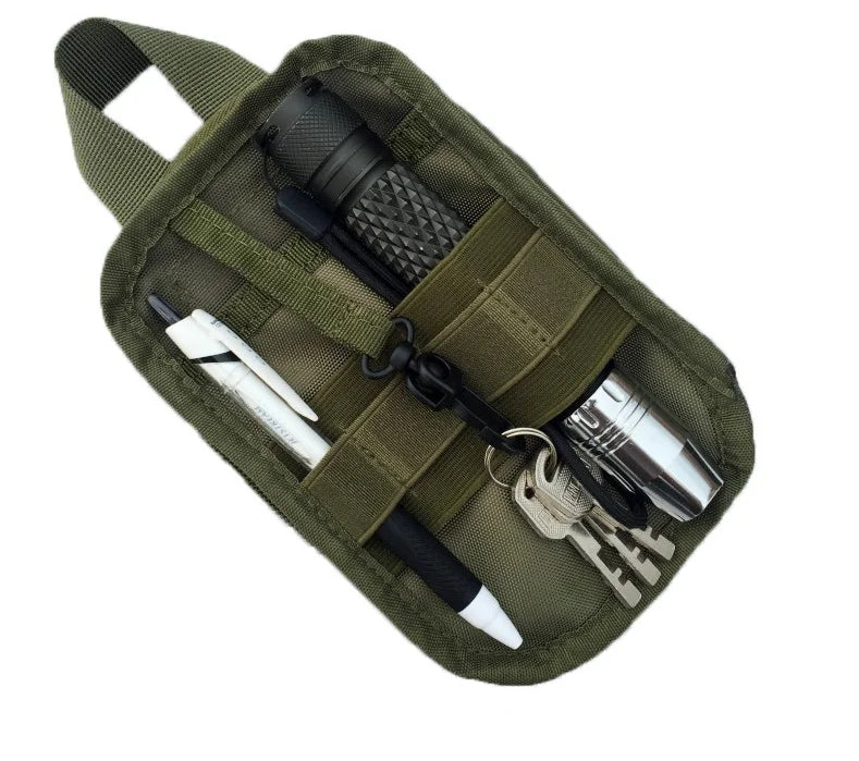 Tactical MOLLE EDC Pouch - Multifunctional Waist Pack Organizer