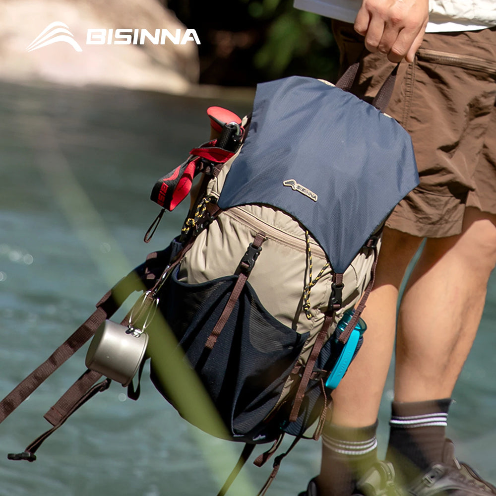 BISINNA 22L Ultralight Hiking Backpack - Waterproof Foldable Daypack