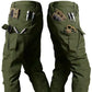 S-6XL 125kg Knee Double Layer Thickened Winter Men Multi Pocket Camouflage Waterproof and Windproof New IX7 Assault Pants
