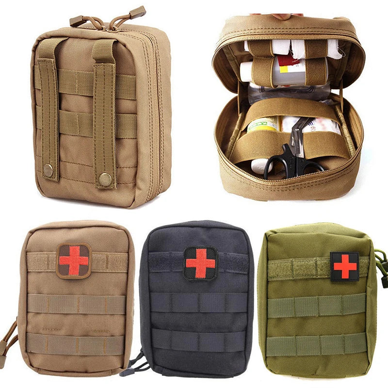Tactical First Aid Kit - MOLLE Emergency Medical Pouch