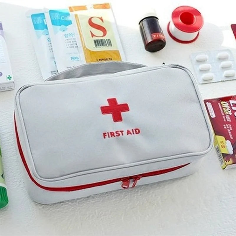 Large Empty First Aid Kit - Portable Emergency Medical Organizer