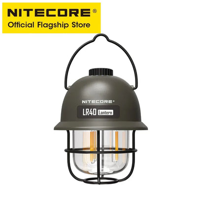NITECORE LR40 Rechargeable Camping Lantern - 100 Lumen LED Light with Power Bank Function