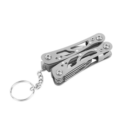 Compact Multi-Tool Pocket Knife with Pliers - Portable Folding Survival Tool