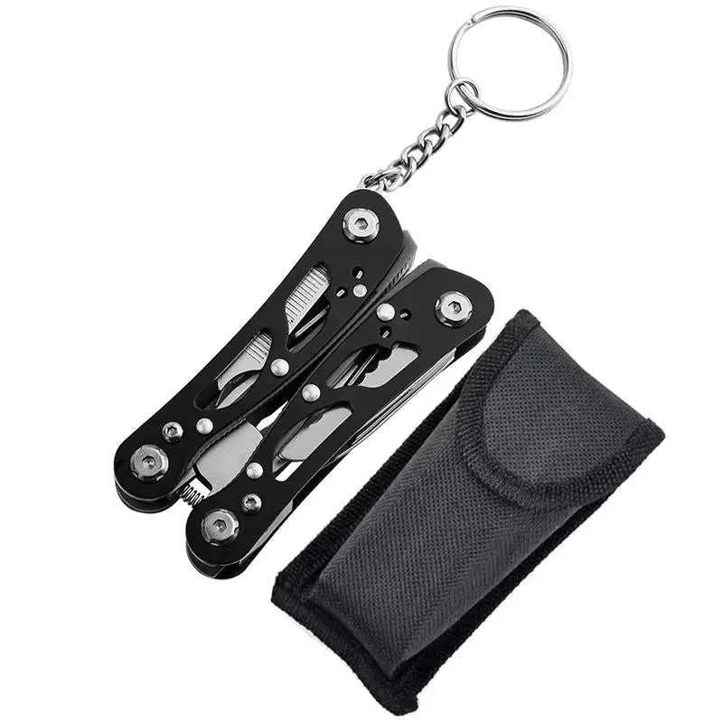 Compact Multi-Tool Pocket Knife with Pliers - Portable Folding Survival Tool