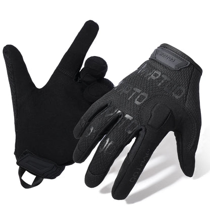 Tactical Full Finger Gloves - Touch Screen Compatible for Cycling, Hunting & Outdoor Sports