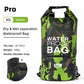 Waterproof Dry Bag Backpack with Wet Separation Pocket - 15L/30L