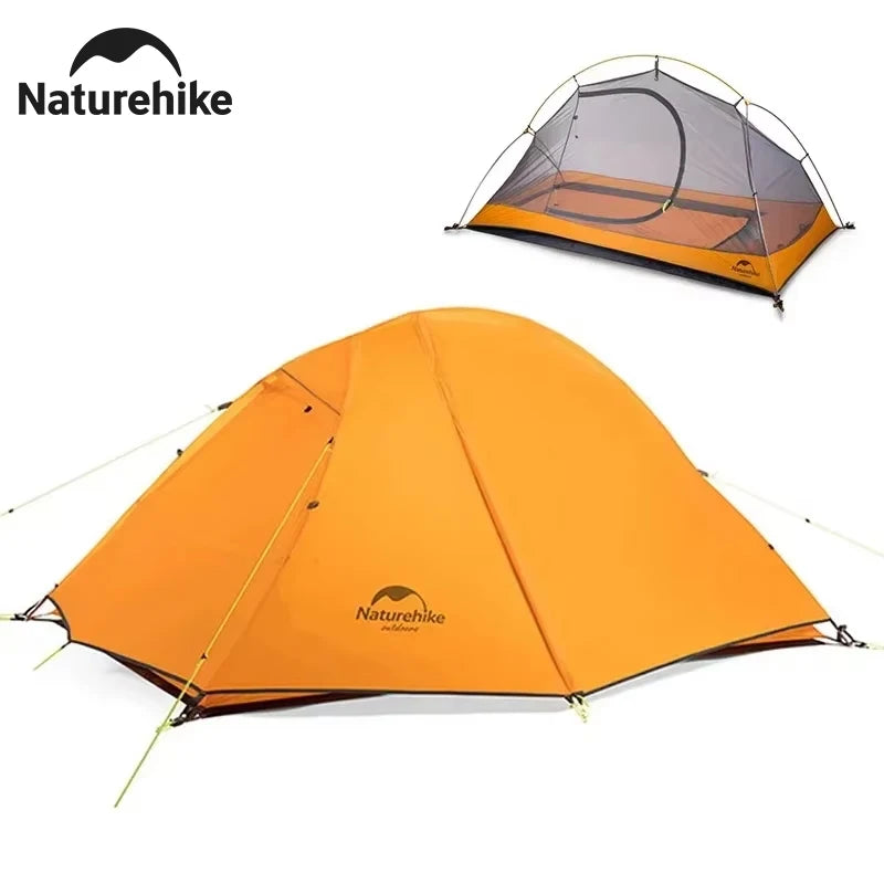 Naturehike 20D Ultralight Solo Camping Tent - Waterproof 4-Season Backpacking Shelter