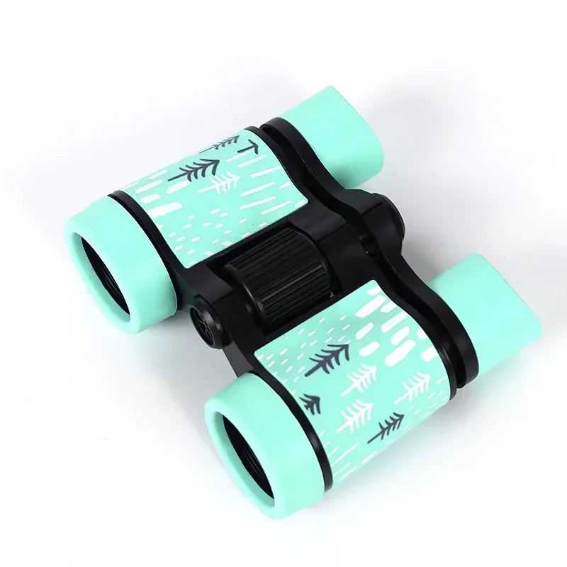 Kids Educational Binoculars 4x30 - Durable Folding Telescope for Children