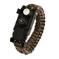 LED Paracord Survival Bracelet - Waterproof Emergency 550 Cord with Light