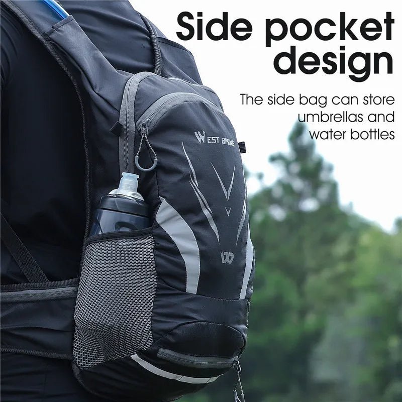 WEST BIKING 16L Cycling Hydration Backpack - Ultralight Pack for MTB, Hiking & Climbing