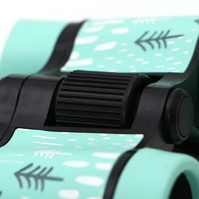 Kids Educational Binoculars 4x30 - Durable Folding Telescope for Children