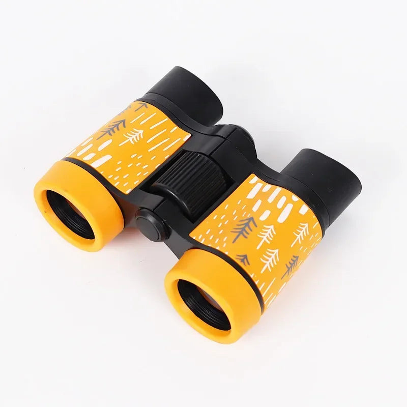 Kids Educational Binoculars 4x30 - Durable Folding Telescope for Children