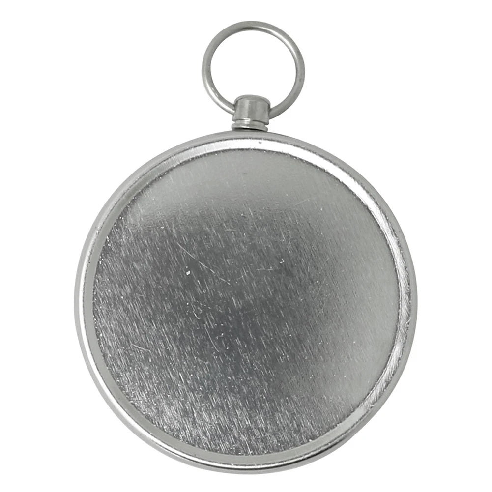 Portable Aluminum Pocket Compass for Outdoor Navigation