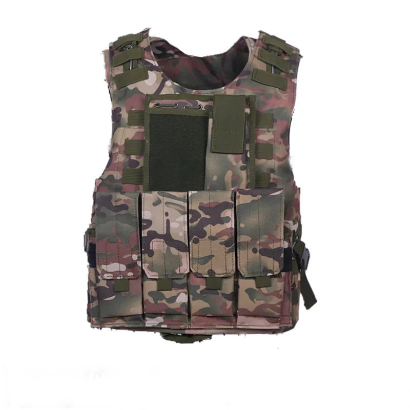 Tactical MOLLE Assault Vest - Professional Airsoft & Hunting Gear