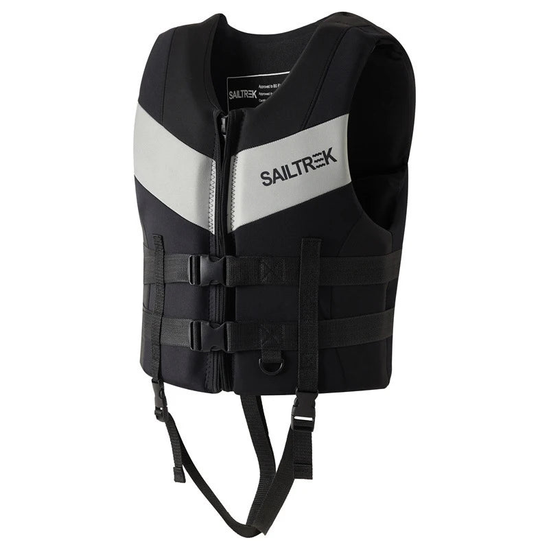 SWROW Neoprene Life Vest - Water Sports Safety Jacket for Kayaking, Skiing & Boating
