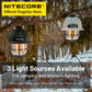NITECORE LR40 Rechargeable Camping Lantern - 100 Lumen LED Light with Power Bank Function