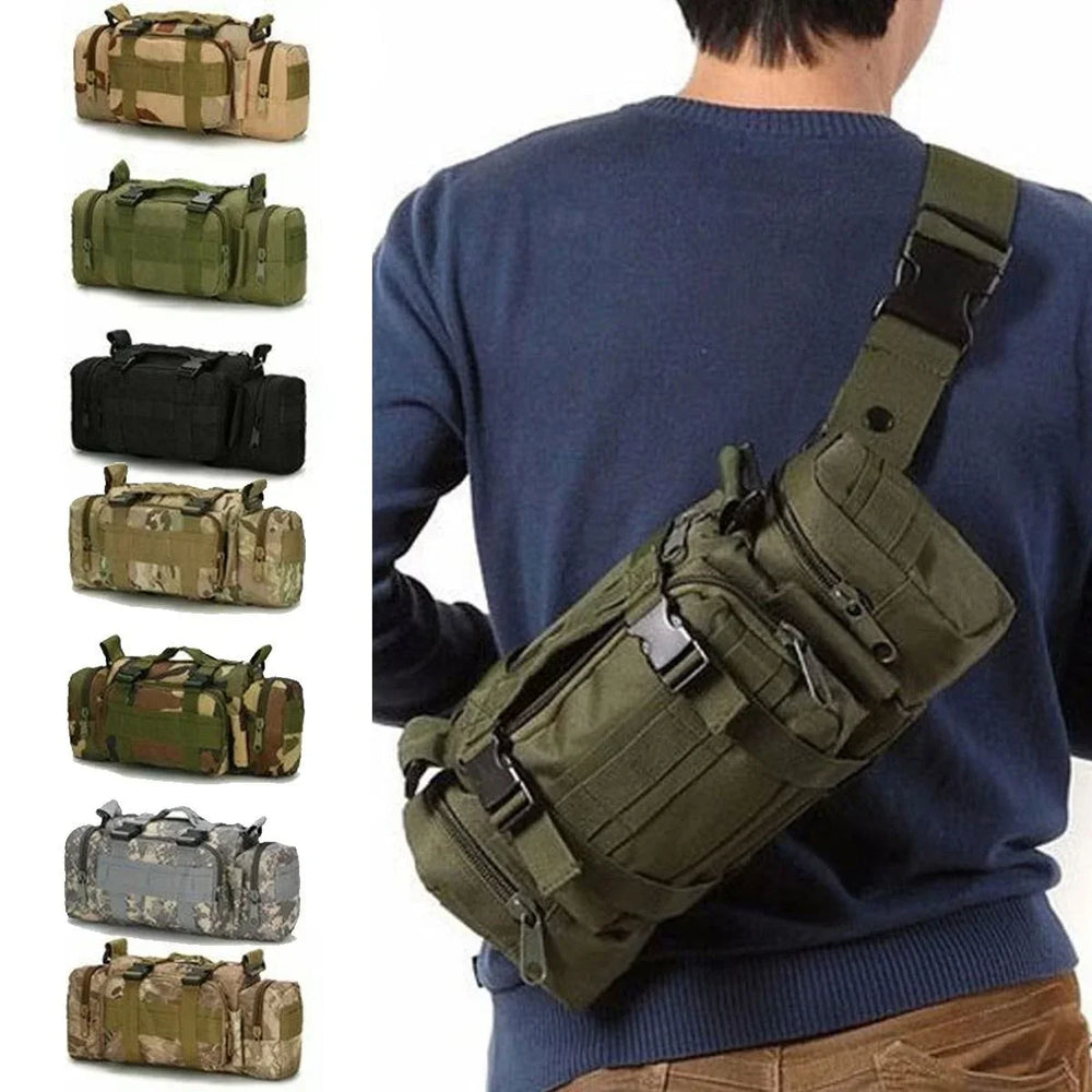 Tactical Chest Bag - Outdoor Sling Pack for Hiking, Camping & EDC Gear