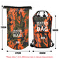 Waterproof Dry Bag Backpack with Wet Separation Pocket - 15L/30L