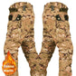 S-6XL 125kg Knee Double Layer Thickened Winter Men Multi Pocket Camouflage Waterproof and Windproof New IX7 Assault Pants