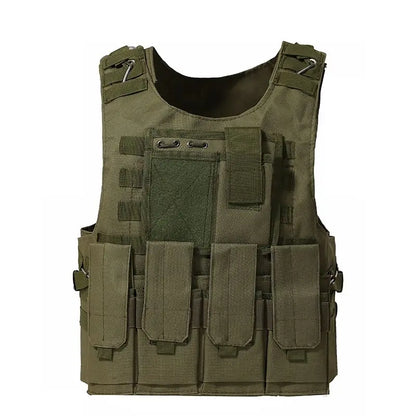 Tactical MOLLE Assault Vest - Professional Airsoft & Hunting Gear