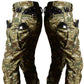 S-6XL 125kg Knee Double Layer Thickened Winter Men Multi Pocket Camouflage Waterproof and Windproof New IX7 Assault Pants