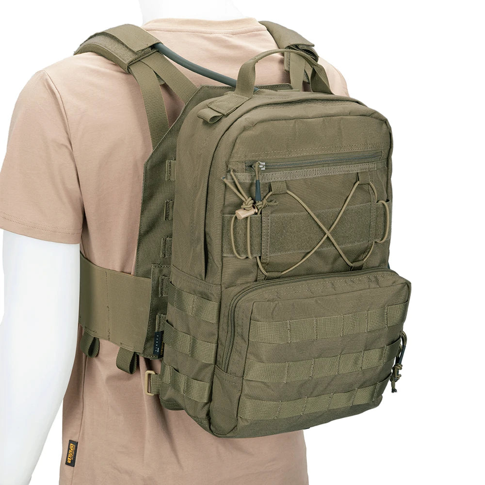 EXCELLENT ELITE SPANKER 15L Tactical Hydration Backpack - MOLLE EDC Pack for Hiking & Hunting