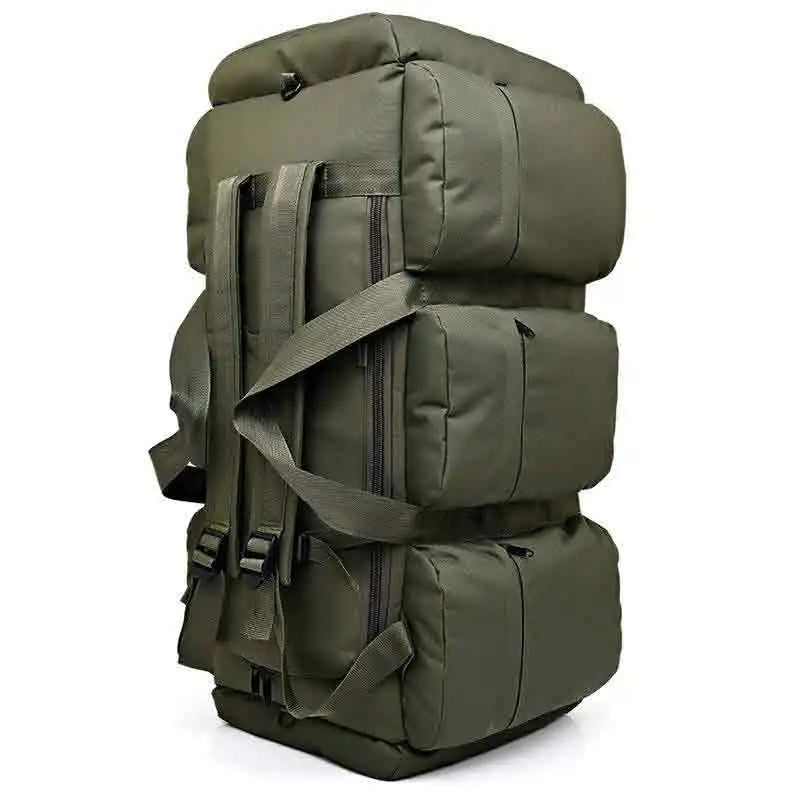 100L Large Capacity Duffel Backpack - Tactical Travel Bag for Camping & Hiking