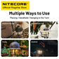 NITECORE LR40 Rechargeable Camping Lantern - 100 Lumen LED Light with Power Bank Function