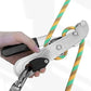Professional Rock Climbing Descender with STOP Handle Control